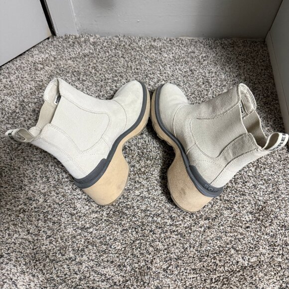Sorel Hi-Line Heel Chelsea Boot Chalk, Ceramic Women 8.5 - Picture 10 of 12